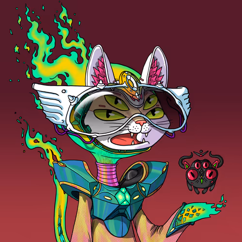 Alien Cat #8590