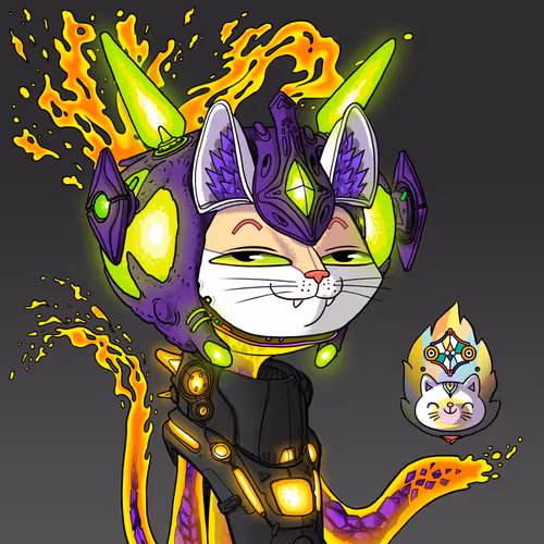 Alien Cat #1476