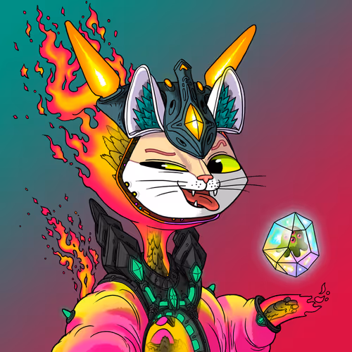 Alien Cat #808