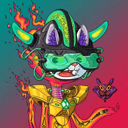 Alien Cat #3421