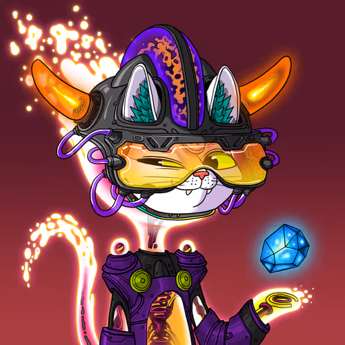 Alien Cat #10135