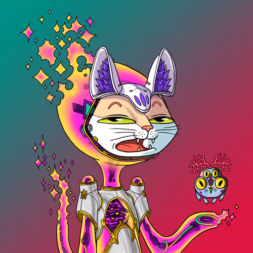 Alien Cat #1424