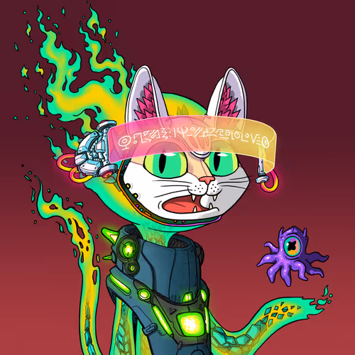Alien Cat #9333