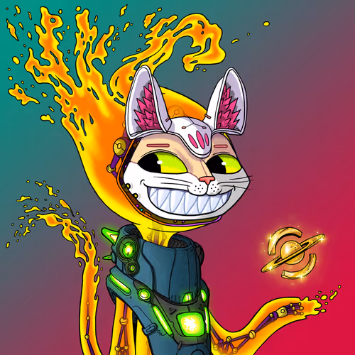 Alien Cat #7338