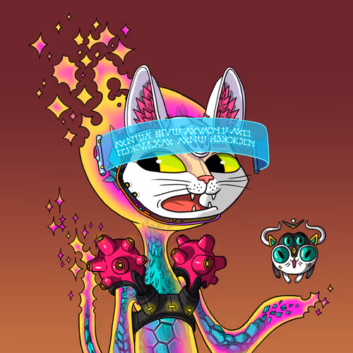 Alien Cat #7762