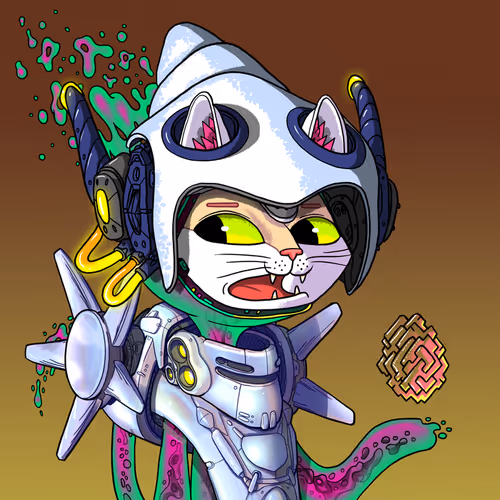 Alien Cat #7652