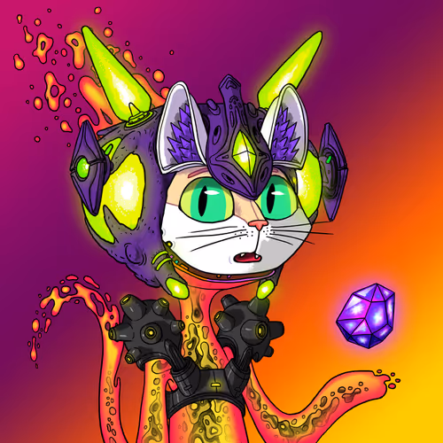 Alien Cat #3217
