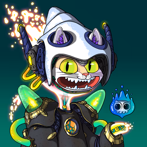 Alien Cat #1566
