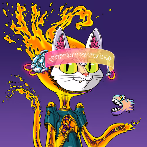 Alien Cat #5145