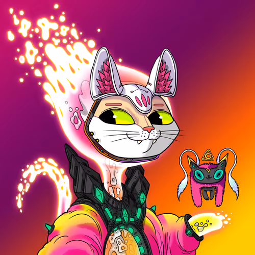 Alien Cat #9841