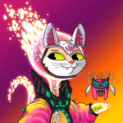 Alien Cat #9841