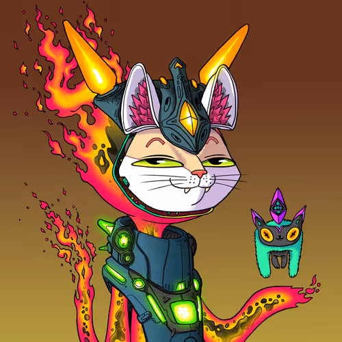 Alien Cat #5876