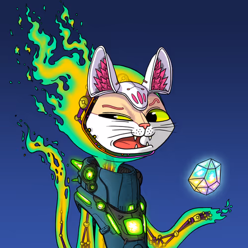 Alien Cat #3591