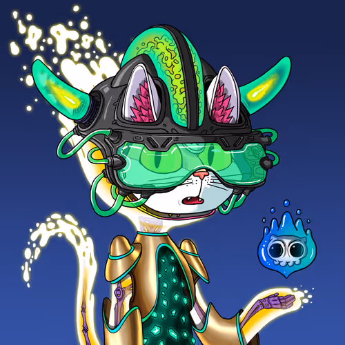 Alien Cat #1565