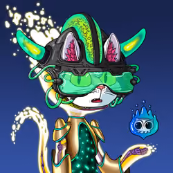 Alien Cat #1565