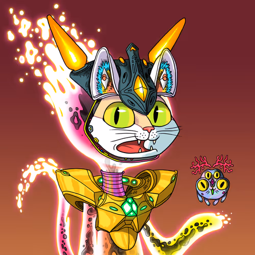 Alien Cat #5656
