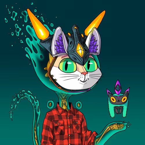 Alien Cat #9928