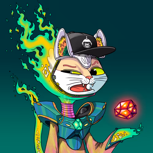 Alien Cat #9722