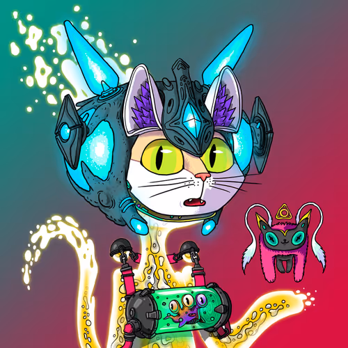 Alien Cat #7984