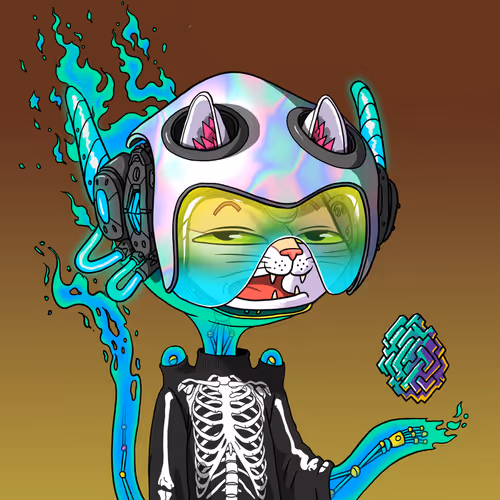 Alien Cat #7553