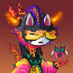 Alien Cat #8535