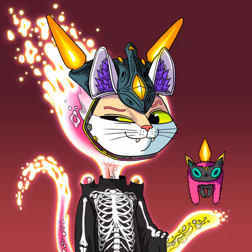 Alien Cat #6555