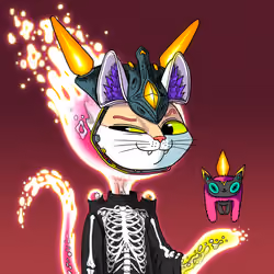 Alien Cat #6555