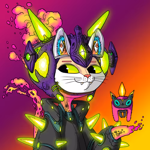 Alien Cat #9613