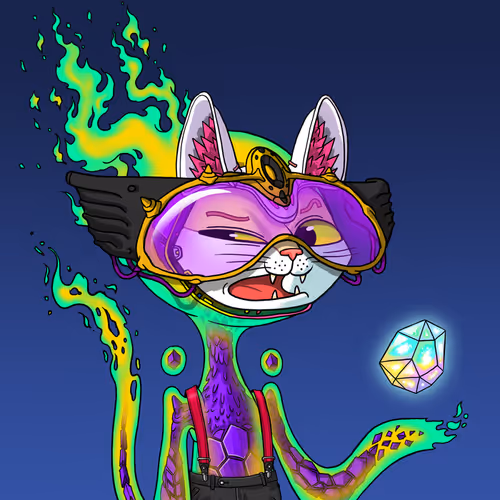 Alien Cat #7429