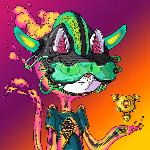 Alien Cat #10152