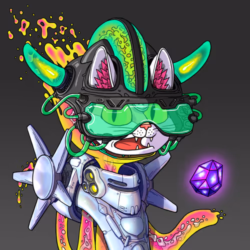 Alien Cat #9058