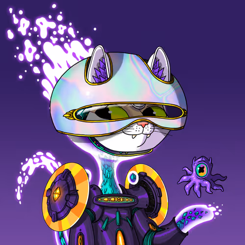 Alien Cat #1086