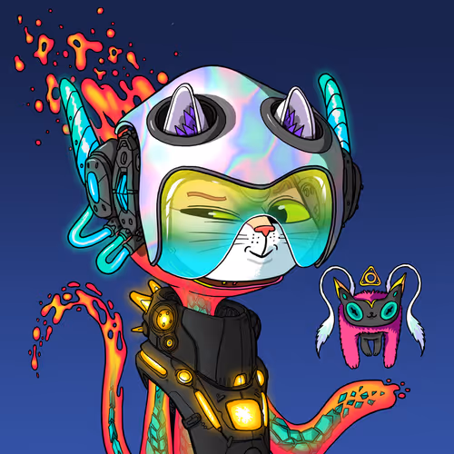 Alien Cat #4355