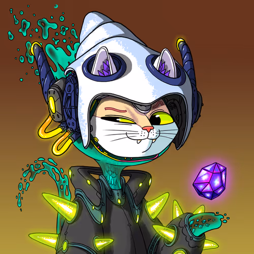 Alien Cat #2102