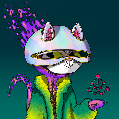 Alien Cat #7543