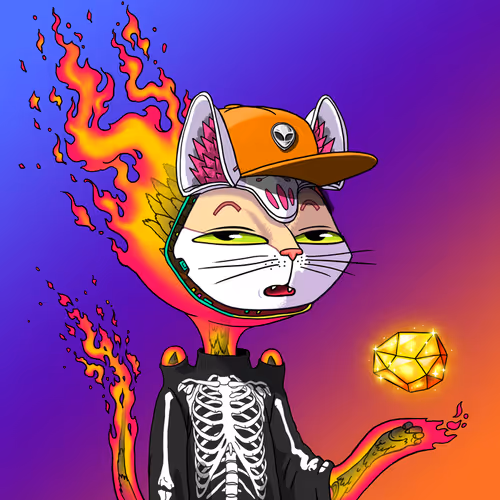 Alien Cat #5493