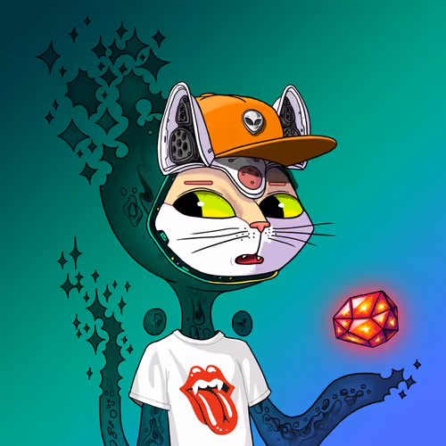 Alien Cat #6973