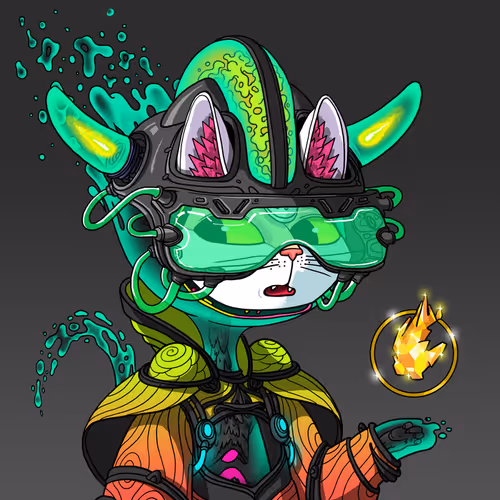 Alien Cat #6307