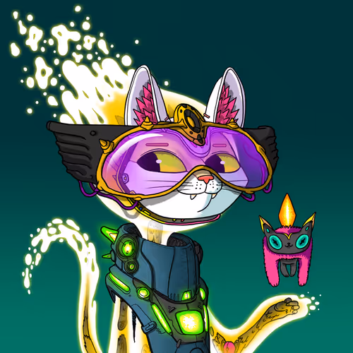 Alien Cat #10057