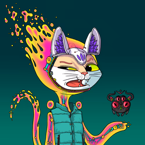 Alien Cat #2844
