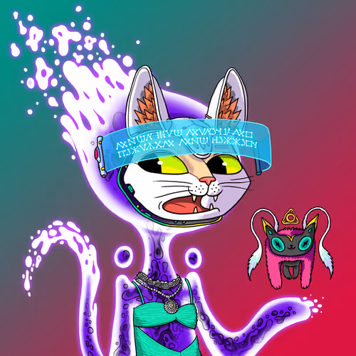 Alien Cat #5028