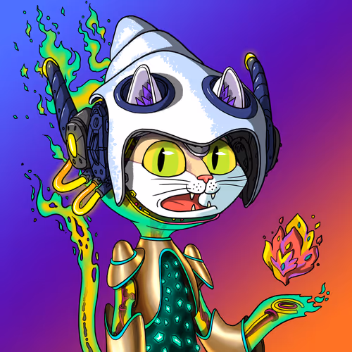 Alien Cat #3945