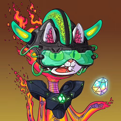 Alien Cat #7191