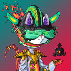 Alien Cat #6297