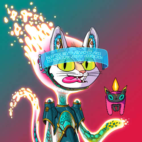 Alien Cat #6056