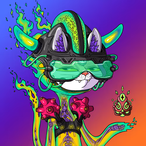 Alien Cat #5733