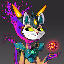 Alien Cat #10203