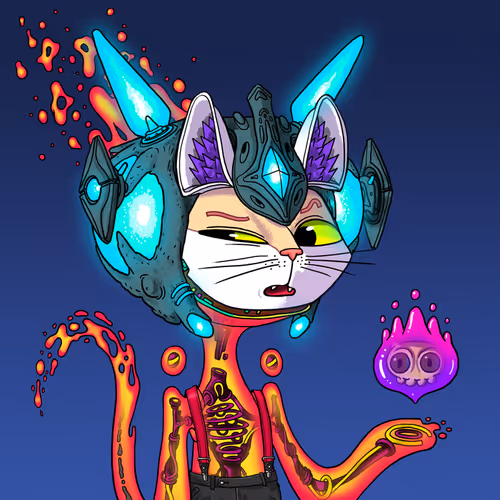 Alien Cat #9238