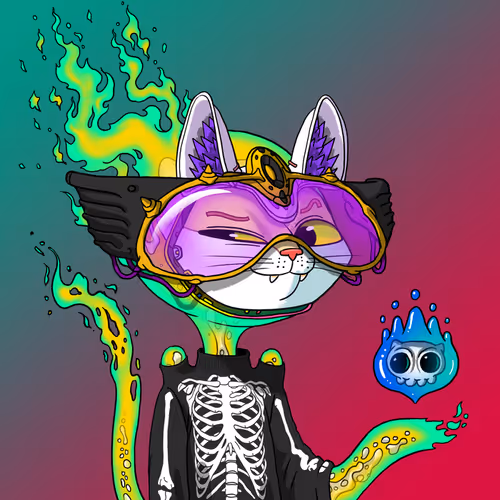 Alien Cat #2035