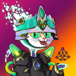 Alien Cat #1356